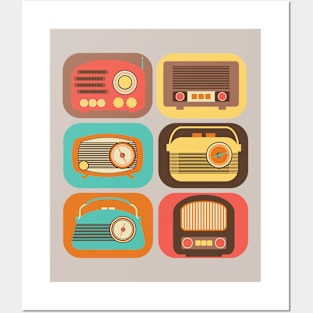 Retro Radios Posters and Art
